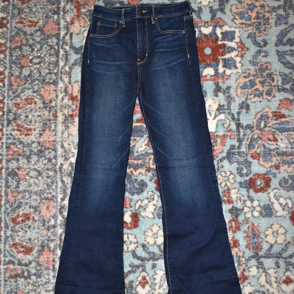 American Eagle Outfitters Denim - American Eagle Highest-rise Flare Jeans
